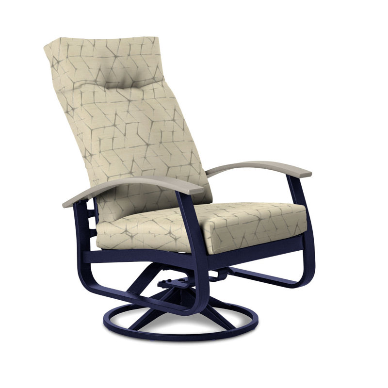 Belle Isle Outdoor Rocker Chair, Warm Gray, Glimpse Canyon