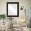 Workington Wood Flat Wall Mirror-33128386-38491304
