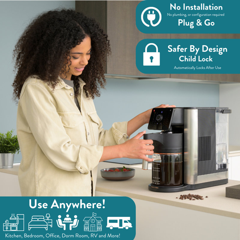 Cafetière et machine à café 10 tasses Aurora