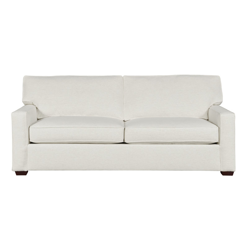 Canapé rembourré Taylor, Chenille Nompton Snow Crypton®
