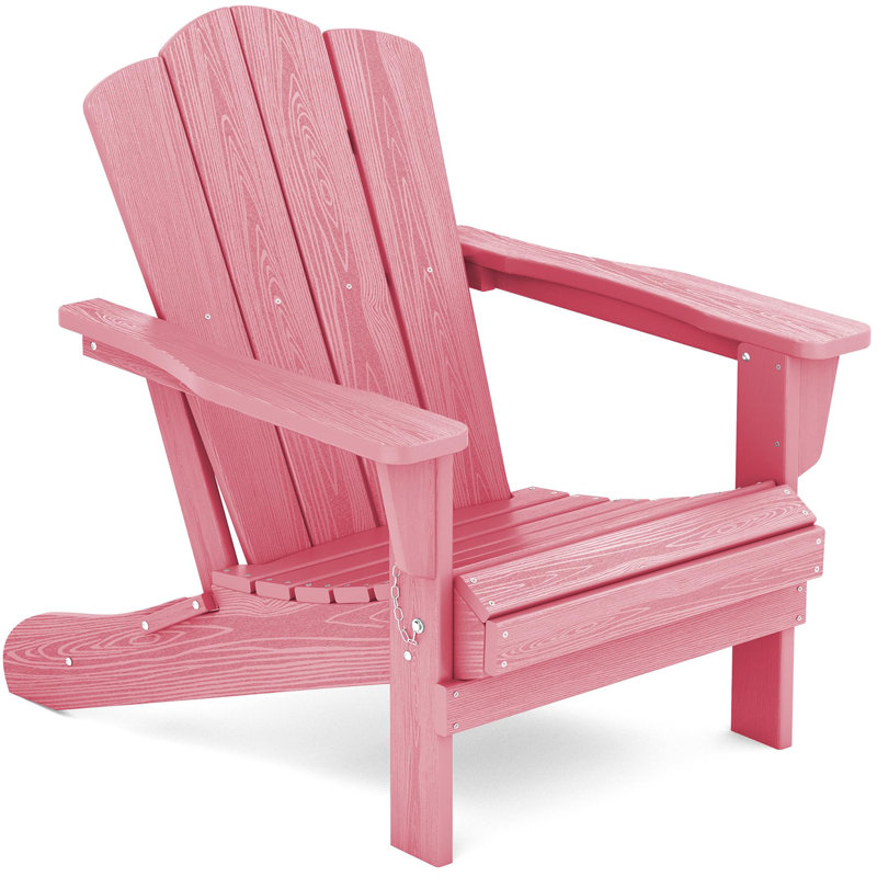 Chaise Adirondack pliante en PEHD pour patio