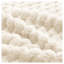 Canapé modulaire en flanelle blanche sans accoudoirs avec coussin, l 32,28 po-129513067-129513066