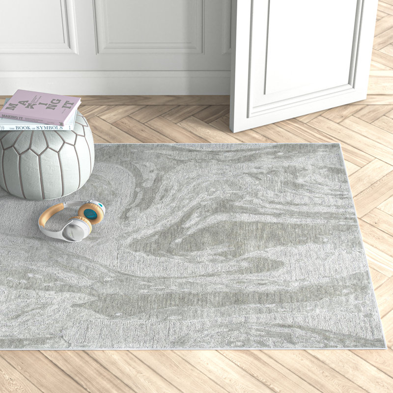 Aaliyah Wool Abstract Indoor Rug, Rectangle 10' x 13'