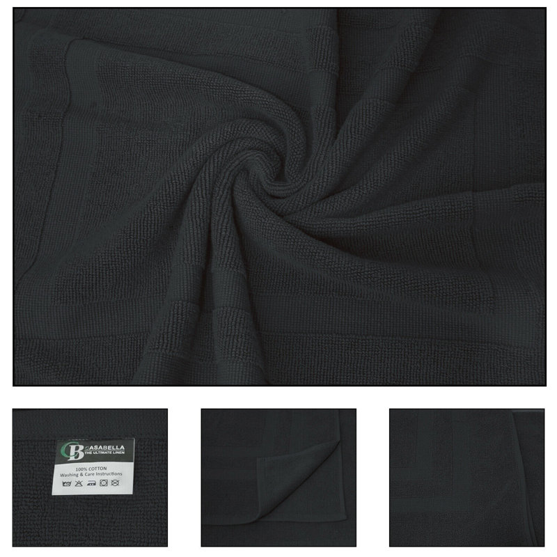 Bath Rug, Black