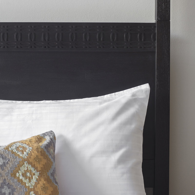 Behling Bed, Kingsize (5'), Black Charcoal