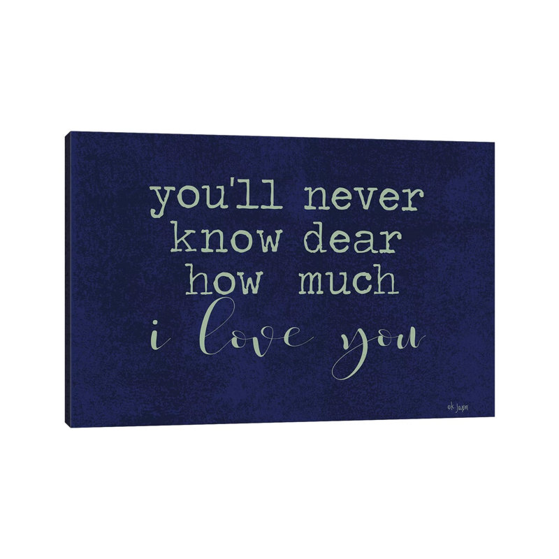 You'll Never Know by Jaxn Blvd. - Wrapped Canvas Gallery-Wrapped Canvas Giclée, 45.72cm H x 66.04cm W