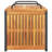 Acacia Solid Wood/Metal Cabinet Deck Box-104330451