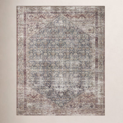Amber Lewis x Loloi Georgie Teal Antique Rug