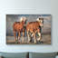 «Trotting», art mural sur toile-25769436