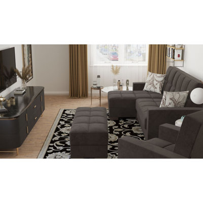 Chaise longue convertible avec rangement Primenest Nimbusflow