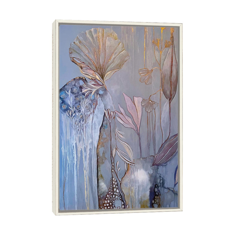 Rêveur - reproduction d'art murale encadrée, Blanc patiné, Reproduction encadrée sans passe-partout, H 60 po x l 40 po