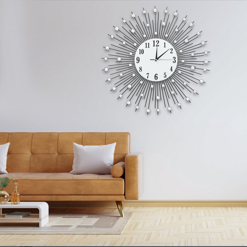 Modern Luxury Round Wall Clock