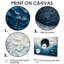 Wingert Eclipse Moon On Coastal Reflection I - art mural lune pour le salon-596081902-596081903-596081908