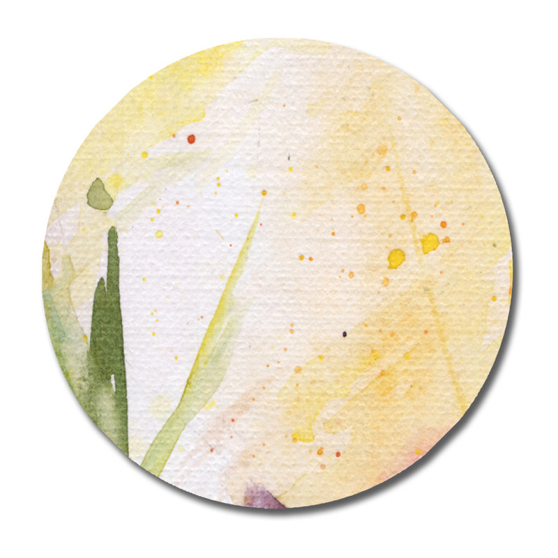 Spring Morning " Spring Morning " by DecorumBY, 24" H x 24" W x 1.5" D, Acrylic
