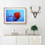 Beauty of the Jellyfish in Abstract - Picture Frame Graphic Art Print-55685807-55685810