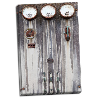 " Old Electrical Panel II " by Kathy Mahan
