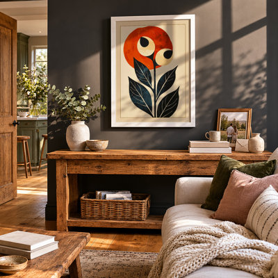 Whimsy Bloom Botanical - Framed Print