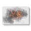 Orange Flower In Bloom In Abstract - Wrapped Canvas Painting-55312797