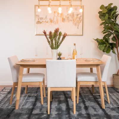 Dashone 4-Person Four-Leg Dining Set