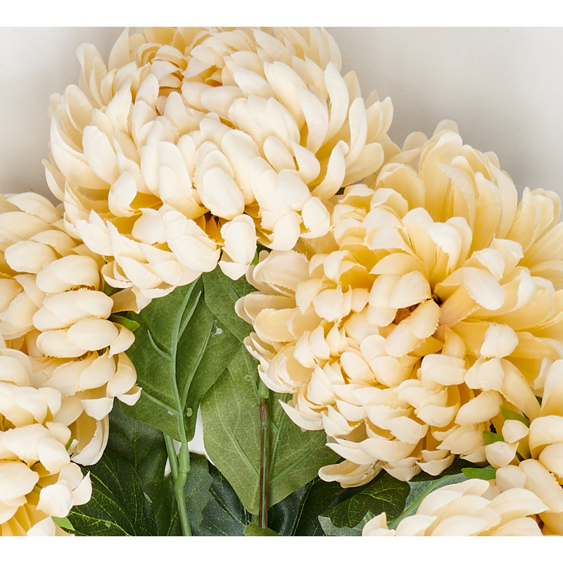 Buisson artificiel de chrysanthème, Crème