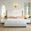 Lit plateforme tapissier à oreilles Minimalist Rustic No Noise-2000292657