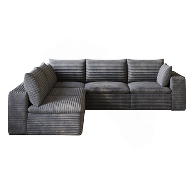 Cloud Modular Sofa with Removable Cushions & Double-Layer Design