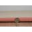 Nannette Handmade Light Beige Berber with Burnt Orange Cotton Border Made in the USA Area Rug-1329340375