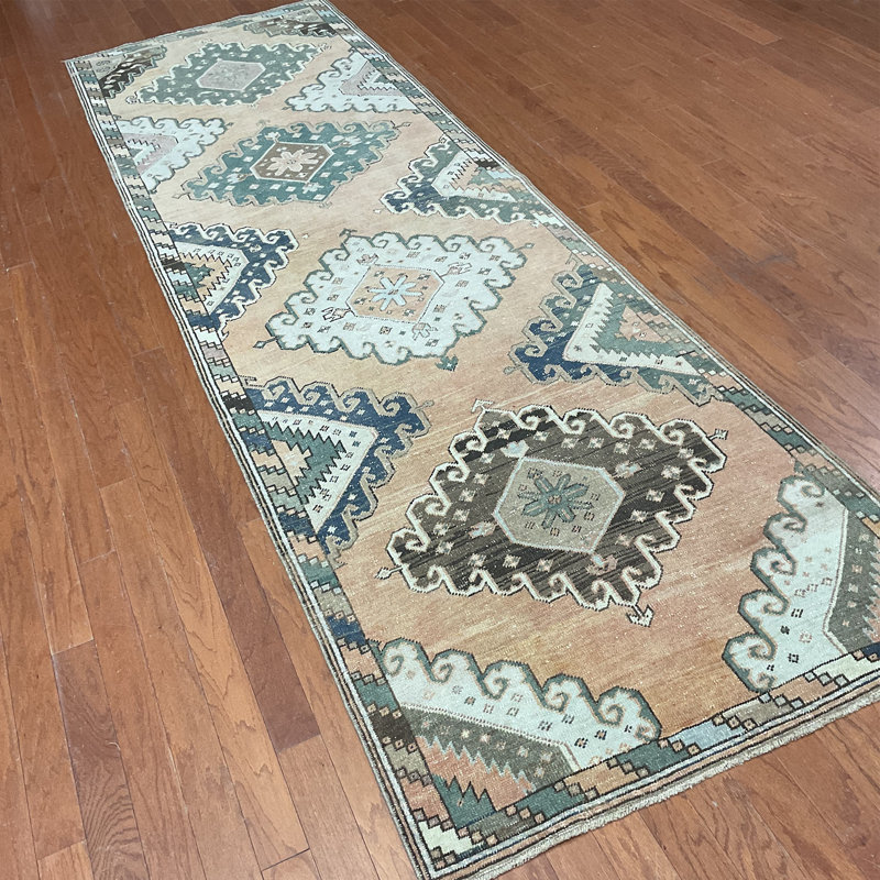 Dakota Fields Handmade Turkish Oushak Wool Runner