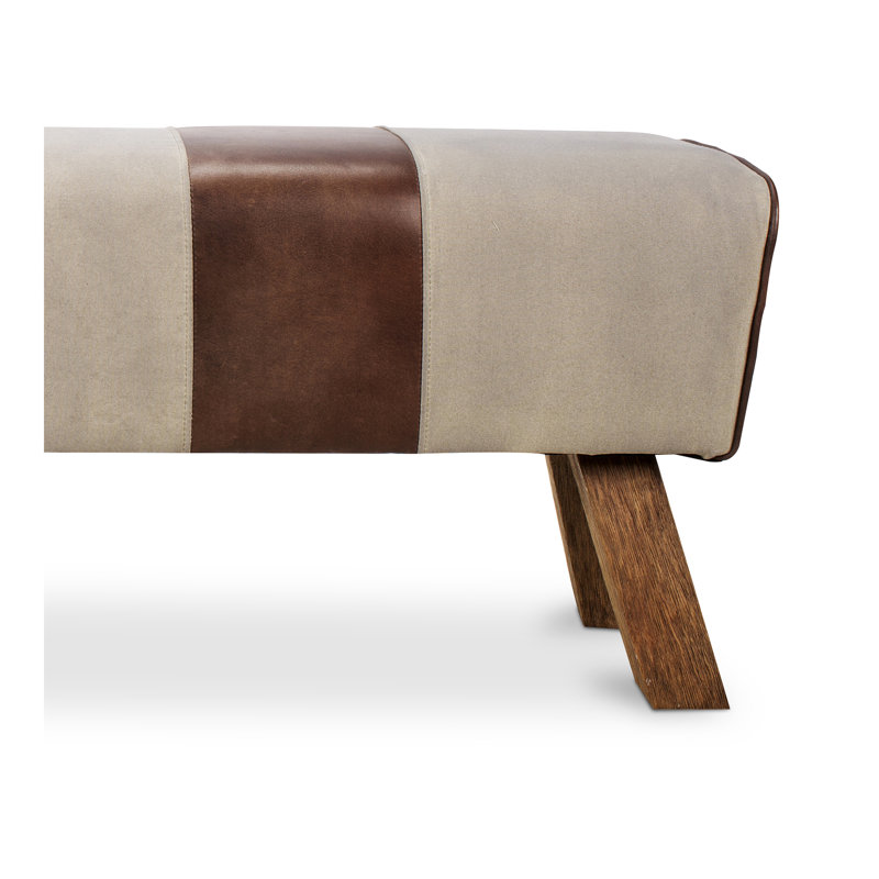 Pommel Leather Bench