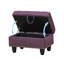 Repose-pieds en flanelle avec rangement-1083454860