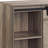 Gray-Washed Tv Stand With Doors And Drawers, Accommodates 50 - 59 Inch Tvs, Rustic Style, Composite Wood, Stylish Gray Washed Finish Chest, Holds Barn Door,
