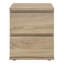 Gosselin 40.2cm W Manufactured Wood Bedside Table-38263649