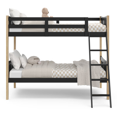 Caribou Storkcraft Solid Hardwood Twin-over-Twin Bunk Bed