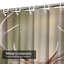 Rideau de douche avec 12 crochets-675581448