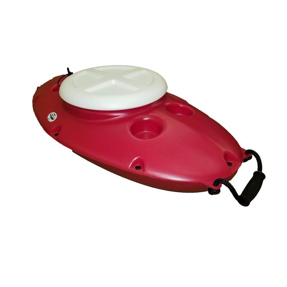 CreekKooler 30 Quart Floating Cooler - Cardinal Red