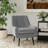 Arreon Flannel Fabric Button Tufted Armchair-613506982