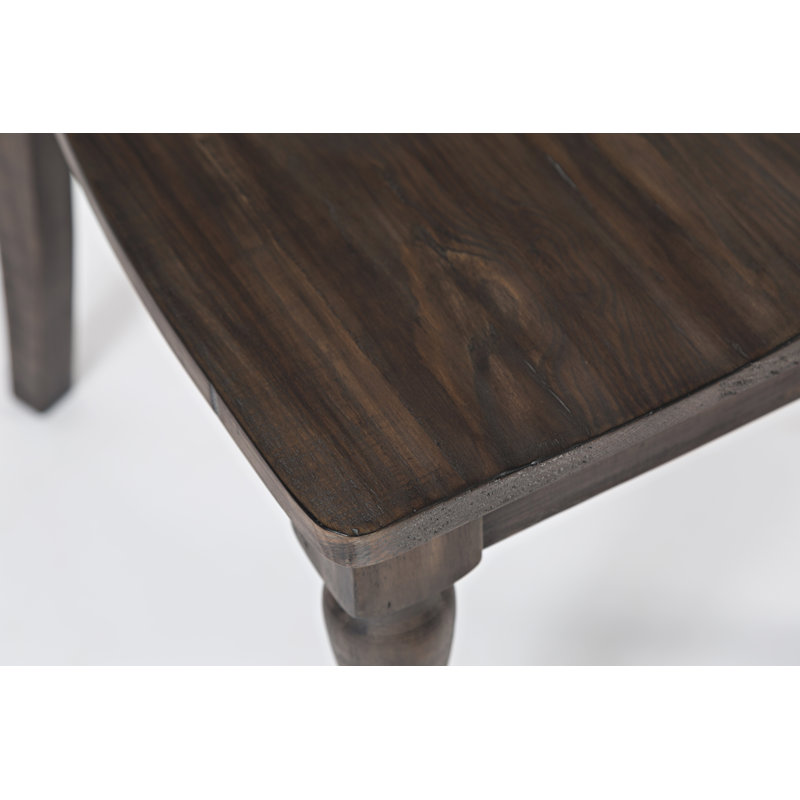 Karley 5-Piece Solid Wood Dining Set, Barnwood