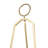 Metal Tall Adjustable 3 Tier Display Gold Easel with Circular Ring Top-87687931