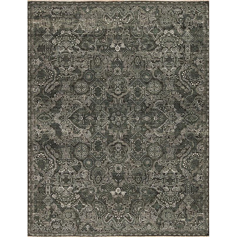 Tapis rectangulaire en laine Queens, Rectangle 9 pi x 12 pi