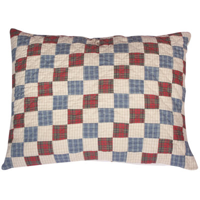 Carr Patchwork Rectangular Cushion