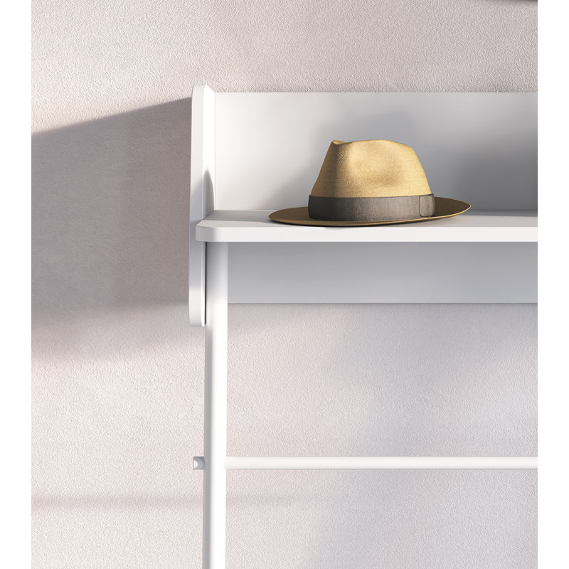 Alisande 80cm Console Table, White, White