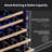 Yeego 23.4'' 52 Bottle Wine Refrigerator Dual Zone Freestanding/Built-In Cooler-125600130