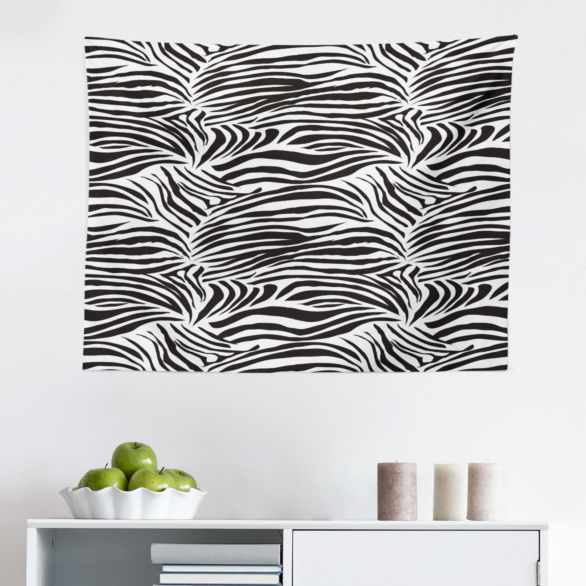 Zebra best sale print tapestry