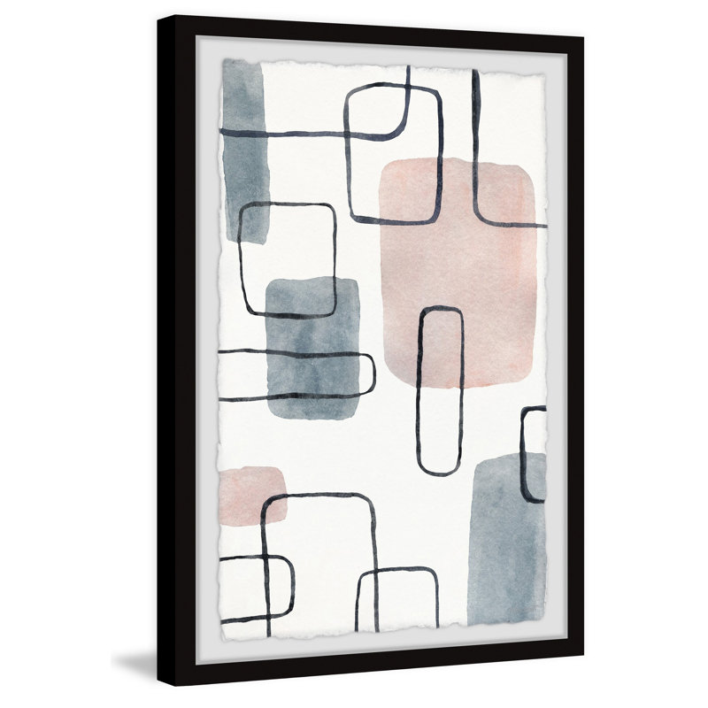 Naked Bricks II - Single Picture Frame Painting, 30cm H x 20cm W x 3.81cm D