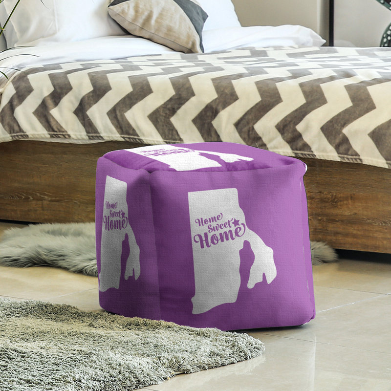 Repose-pieds à cubes providence the home, Violet