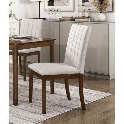 Ensemble de 2 chaises de salle à manger contemporaines