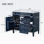 Meuble-lavabo 36 po avec lavabo supérieur-1990255507