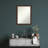 Hamit Wood Rectangle Wall Mirror