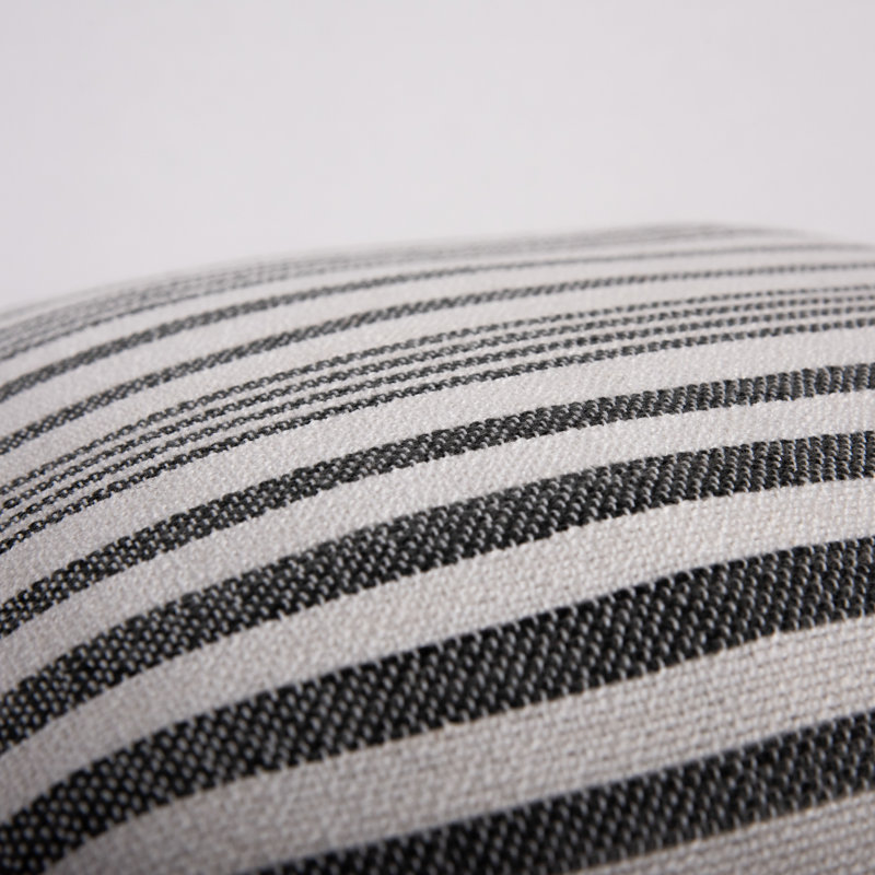  Housse et insert de coussin 100% polyester carré haute performance / facile d'entretien, Gris