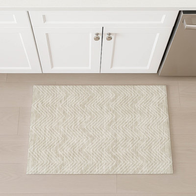 Machine Washable Indoor/Outdoor Chantille ACN2390 Geometric Rug